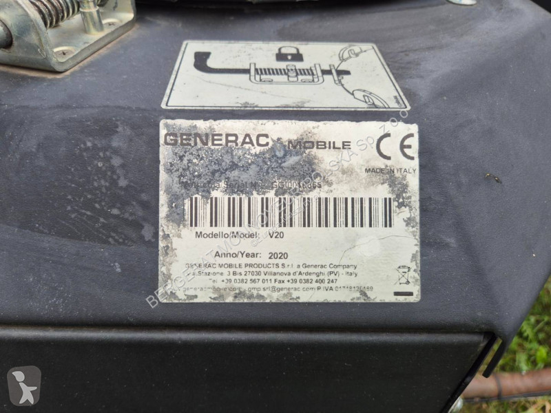 Vägbyggmaterial Generac V20