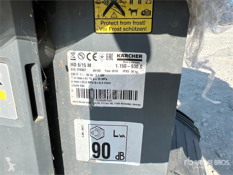 Matériel de chantier Kärcher HD6/15 Pressure...