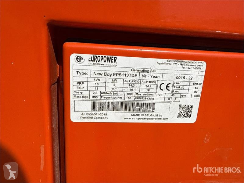 Materiaal voor de bouw Europower New Boy...