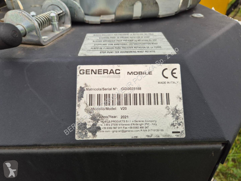 Vägbyggmaterial Generac V20