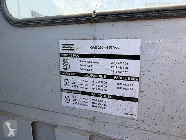 Matériel de chantier Atlas Copco QAS 200