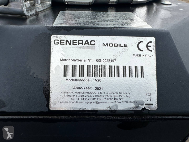 Vägbyggmaterial Generac V20
