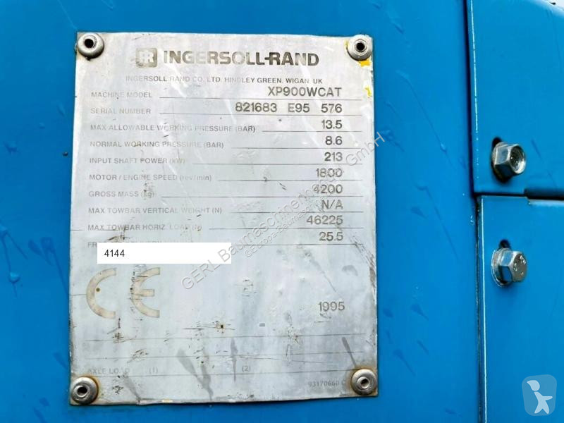 Vägbyggmaterial Ingersoll rand XP900W CAT