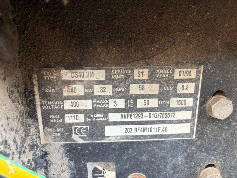 Matériel de chantier Leroy somer DS40-VM
