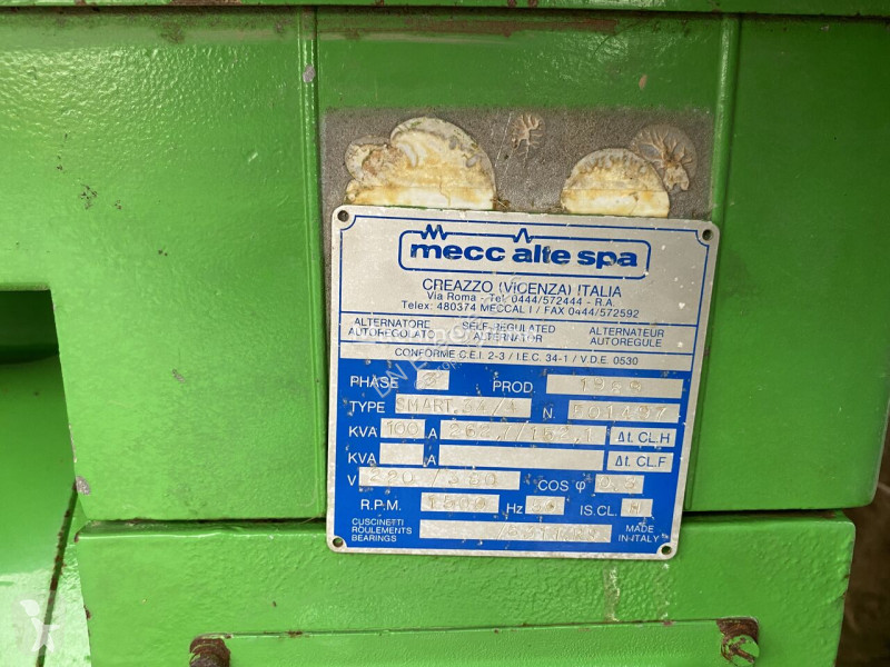 Matériel de chantier Mecc Alte 100 kVa