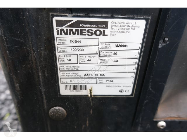آلة لمواقع البناء Inmesol IK-044