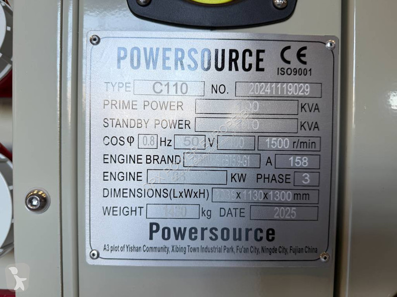 Materiaal voor de bouw Cummins 6BT5.9-G2 - 110...