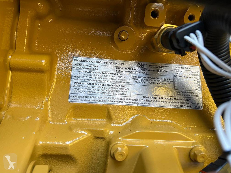 آلة لمواقع البناء Caterpillar DE 65 GC 65KVA...