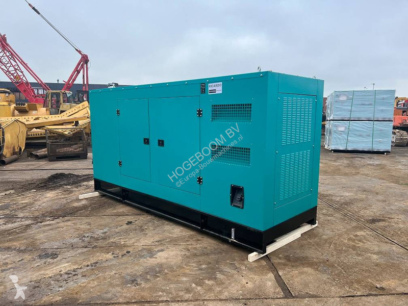 Entreprenørmaskiner Ricardo 400KVA 320KW SILENT...