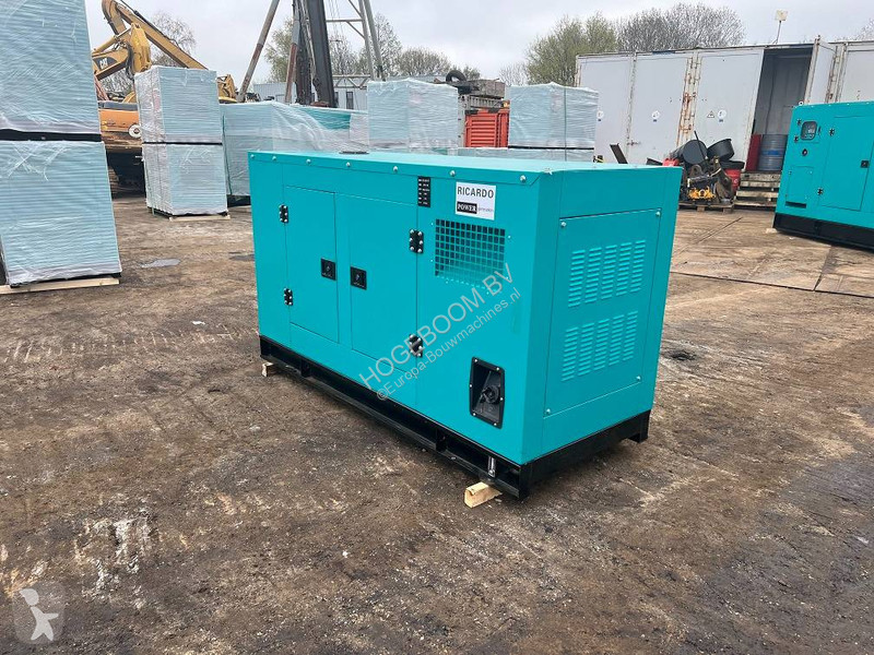 Entreprenørmaskiner Ricardo 50KVA 40KW SILENT...