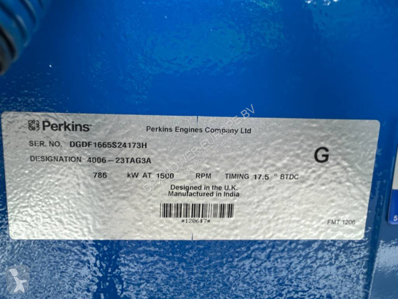 Entreprenørmaskiner FG Wilson P900-1 - 900 kVA...