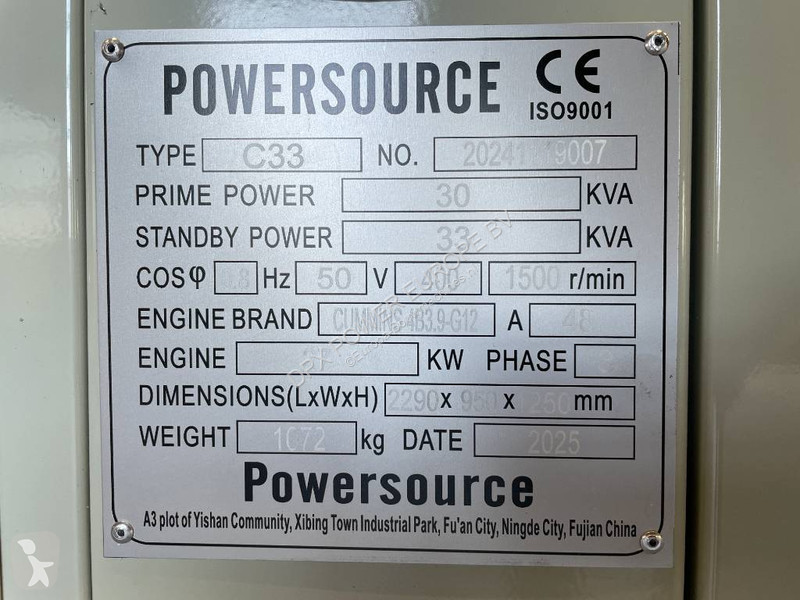 Materiaal voor de bouw Cummins 4B3.9-G12 - 33...