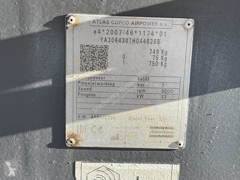 Materiaal voor de bouw Atlas Copco XAS 88 KD - N