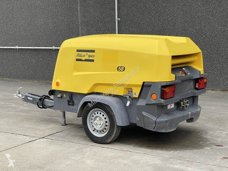 Materiaal voor de bouw Atlas Copco XAS 58 KD