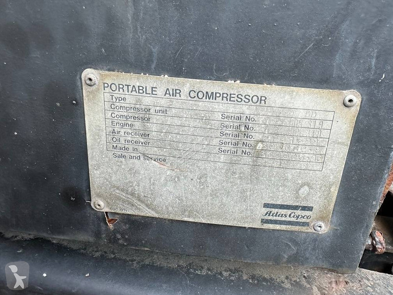 Entreprenørmaskiner Atlas Copco xas 350 dd
