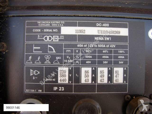 آلة لمواقع البناء Lincoln (1146) IDEALARC DC 400