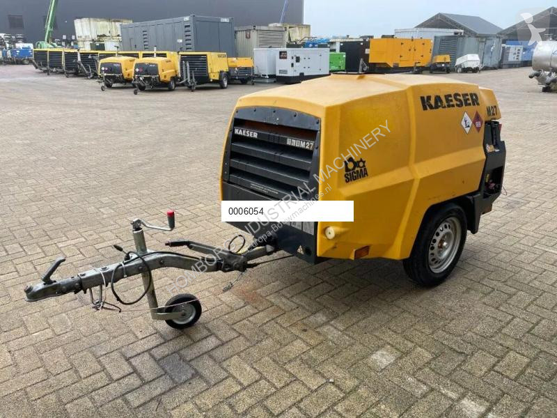 Material de obra Kaeser M27 Kubota 2,7 m3 / min...