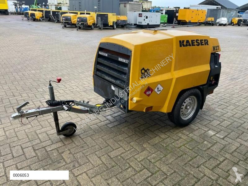 Material de obra Kaeser M27 Kubota 2,7 m3 / min...