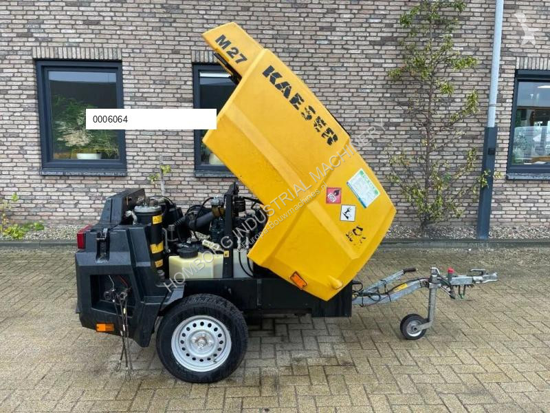 Material de obra Kaeser M27 Kubota 2,7 m3 / min...