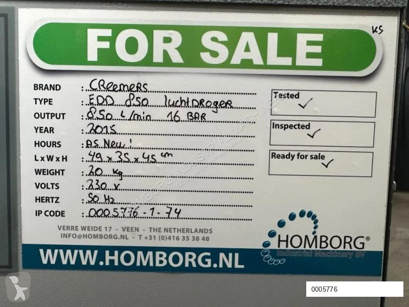Materiaal voor de bouw Creemers Compressors EDD...