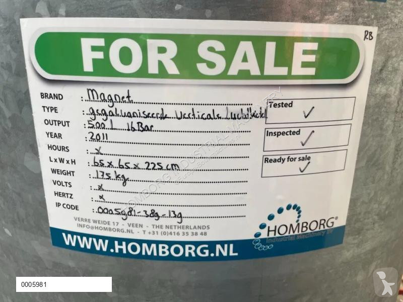 Entreprenørmaskiner  Magnet 500L...