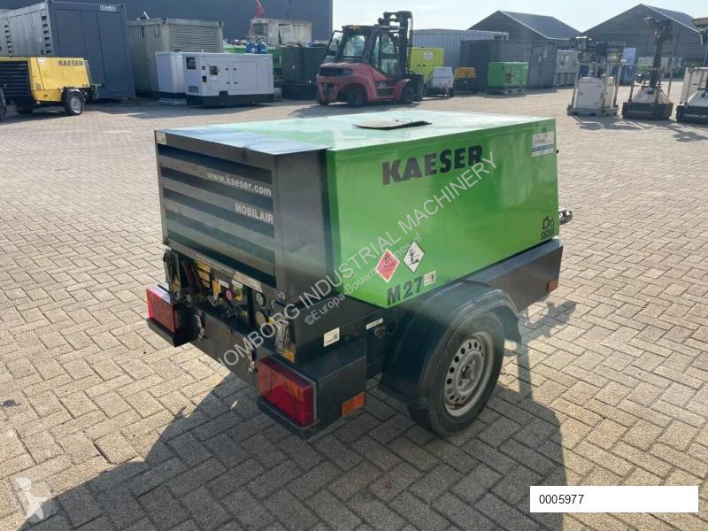 Materiaal voor de bouw Kaeser M27 Kubota 2,7 m3...