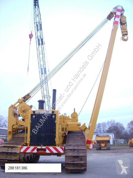 Material de obra Caterpillar 589 105 t Hubkraft...