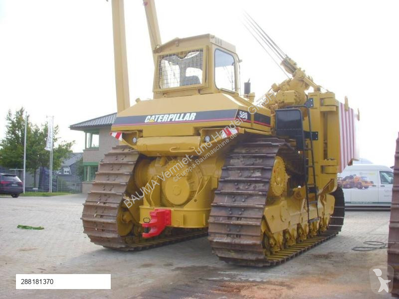 Material de obra Caterpillar 589 105 t Hubkraft...