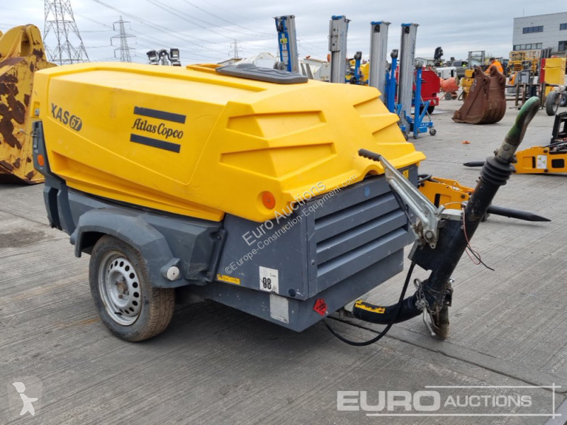 Materiaal voor de bouw Atlas Copco XAS67