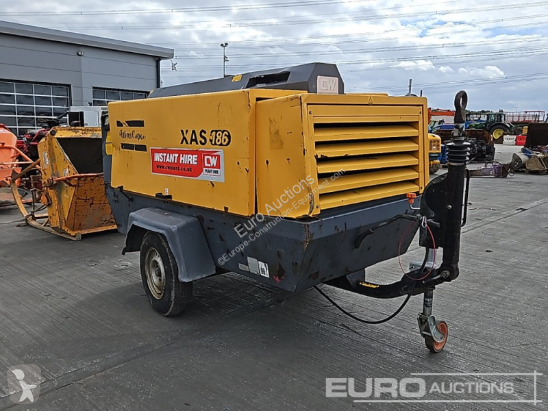 Materiaal voor de bouw Atlas Copco XAS186 375CFM