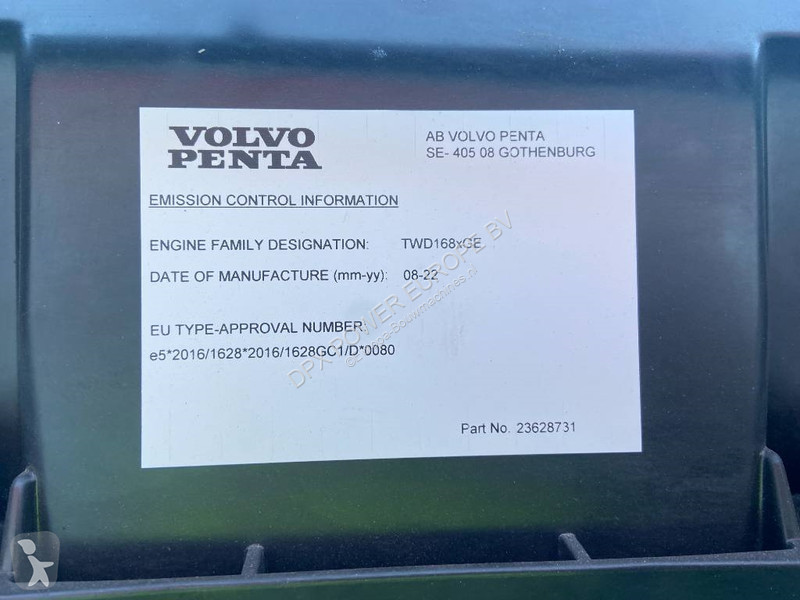 Строительное оборудование Volvo TWD1683GE - 740...