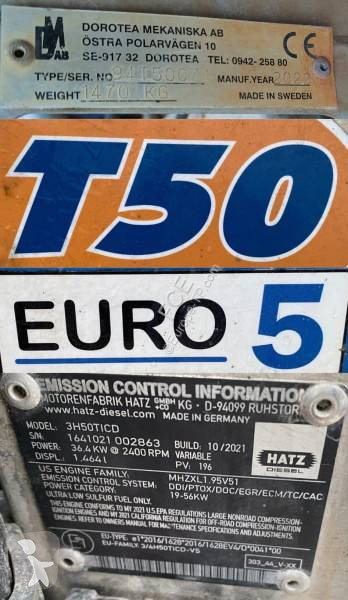 Stavebný stroj  TRUXOR T50 / Euro5 1er Main...