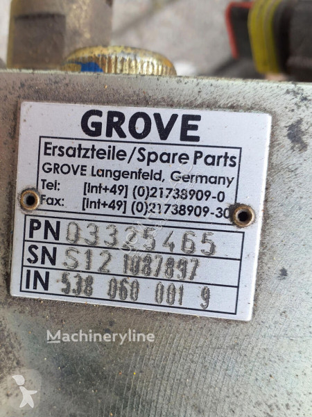 Matériel de chantier Grove