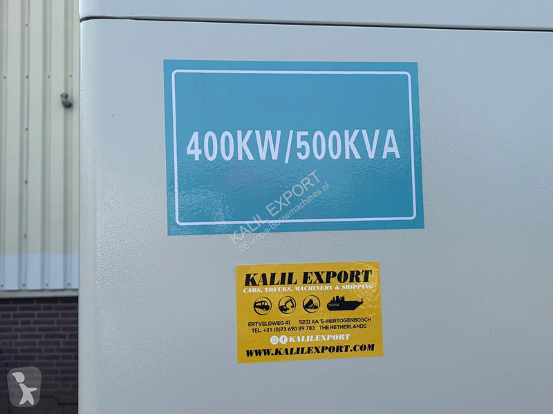 Stavebný stroj Ricardo 500 KVA (400KW) Silent...