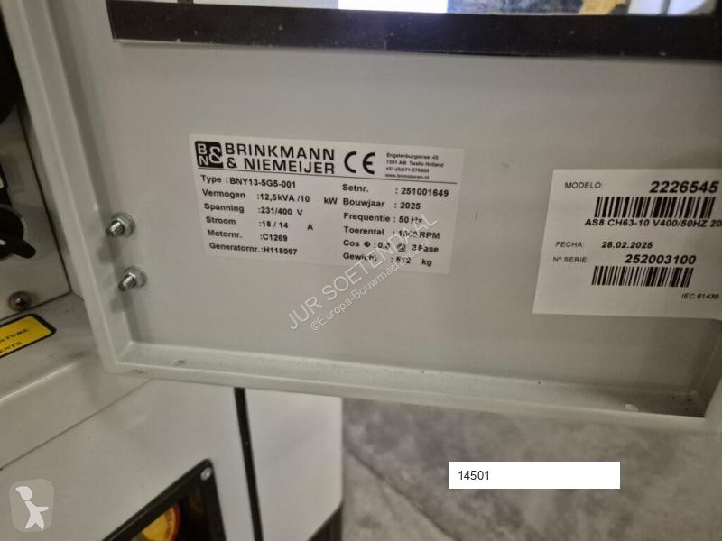 Stavebný stroj Brinkmann NIEMEIJER diesel...