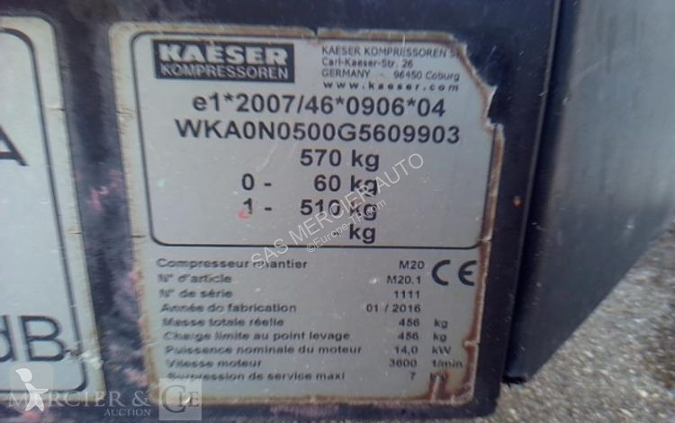 Materiaal voor de bouw Kaeser n/c
