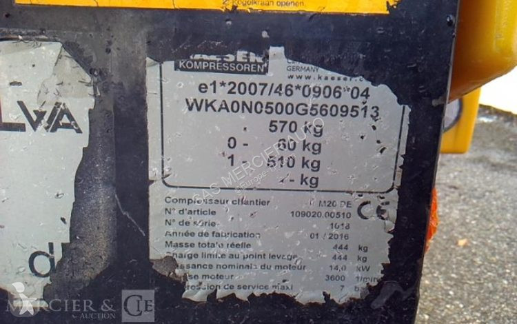 Materiaal voor de bouw Kaeser n/c