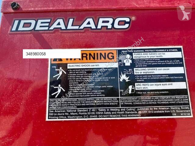 Material de obra Lincoln (1146) IDEALARC DC 400