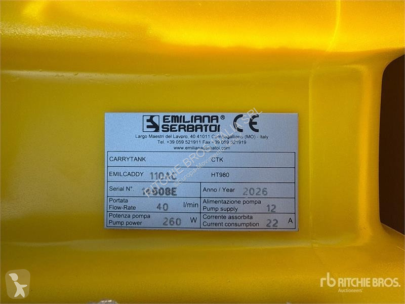 Material de obra Emiliana Serbatoi Emilcaddy 110