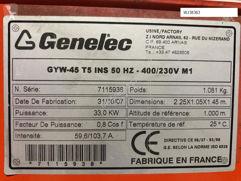 Matériel de chantier Genelec