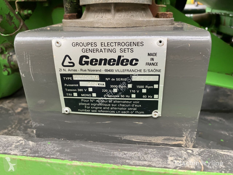 Matériel de chantier Mecc Alte 100 kVa