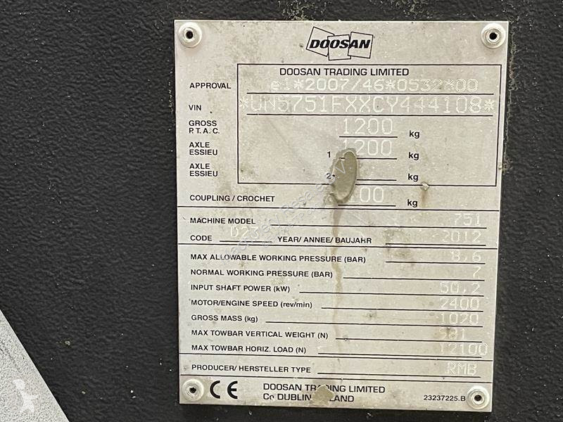 Material de obra Ingersoll rand 7 / 51