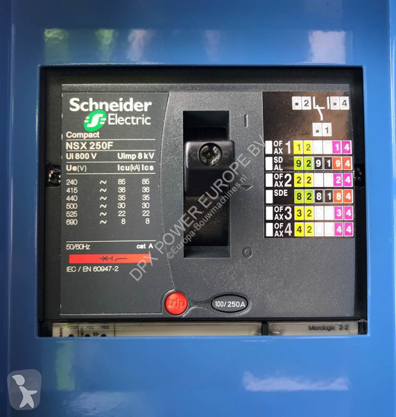 Materiaal voor de bouw SDMO J165 - 165 kVA...