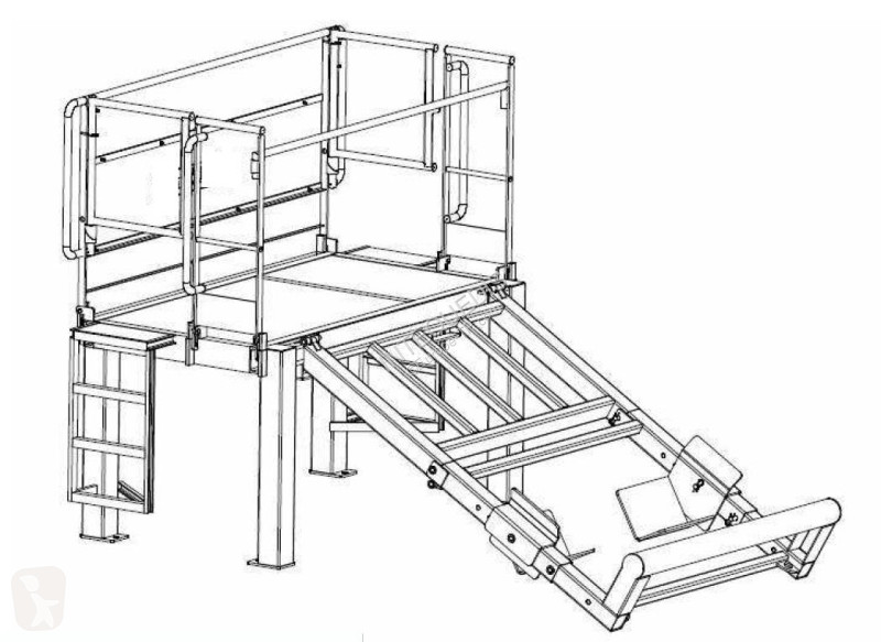 Mezzo da cantiere   PODIUM DE LAVAGE POUR BENNE...