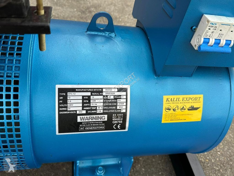 آلة لمواقع البناء Ricardo 15 KVA (12KW)...