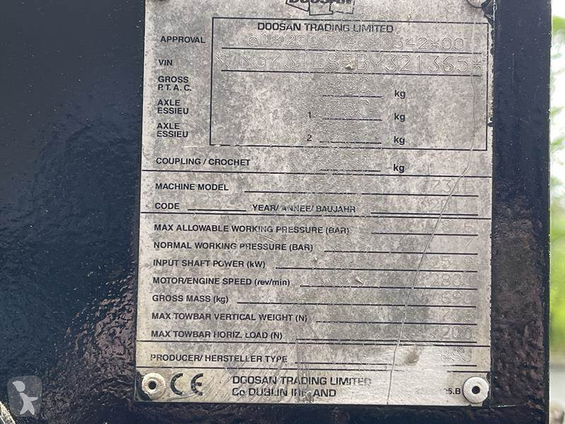 Material de obra Ingersoll rand 7 / 31 E