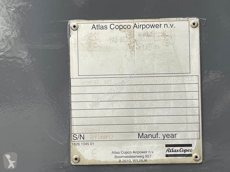 Material de obra Atlas Copco QAS 40