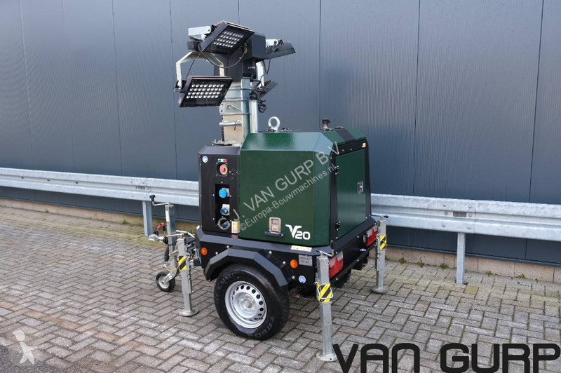 Material de obra Generac V20 4x320W lichtmast...