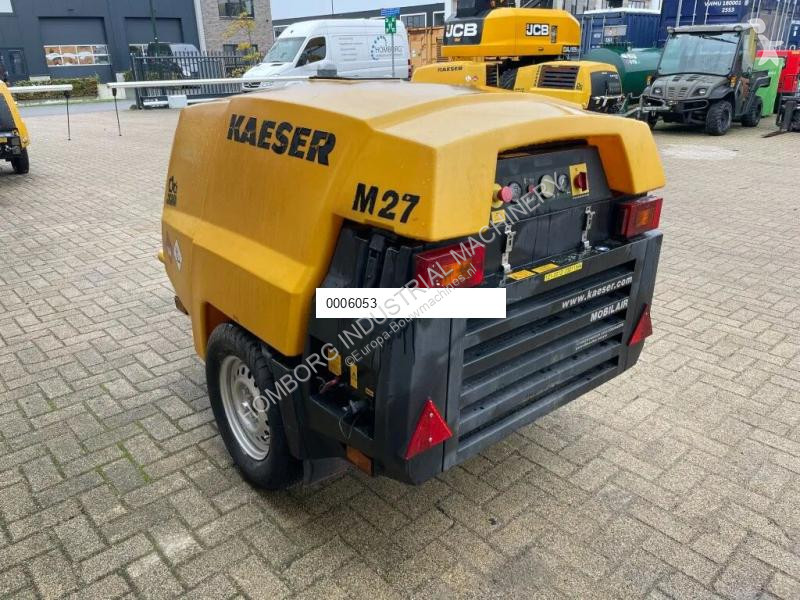 Material de obra Kaeser M27 Kubota 2,7 m3 / min...