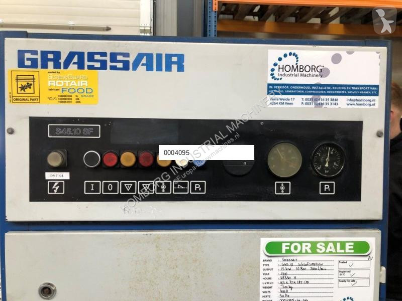 Material de obra Grassair S45.10 15 kW 2000 L /...